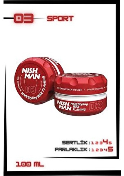 Saç Şekillendirici Ultra Sert Parlak Wax 100 ml Profesyonel Kullanım İçin indirimleri