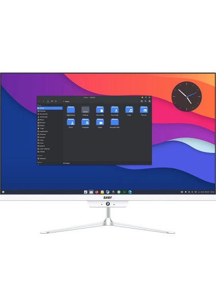 H24W İ5 6400 8GB 512SSD 23.8" Win10pro AiO Masaüstü Bilgisayar