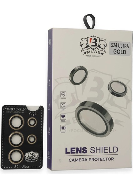 Zengezur Newface Samsung Galaxy S24 Ultra Bilvis Titan Kamera Lens - Gold