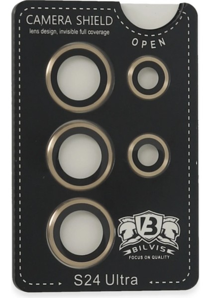 Zengezur Newface Samsung Galaxy S24 Ultra Bilvis Titan Kamera Lens - Gold fiyatları