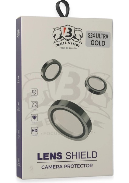 Zengezur Newface Samsung Galaxy S24 Ultra Bilvis Titan Kamera Lens - Gold modelleri