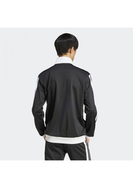 3-Stripes Tricot Regular Fit Colorblock Erkek Siyah Sweatshirt - JI8838 fiyatları