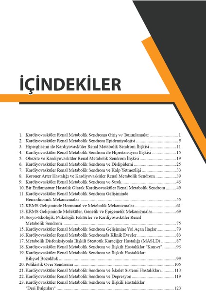 Kardiyovasküler Renal Metabolik Sendrom fiyatları