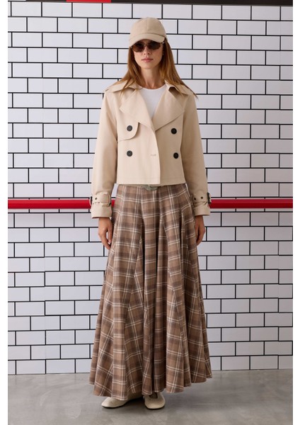 Kısa Trençkot Soft Kaşmir fırsatları