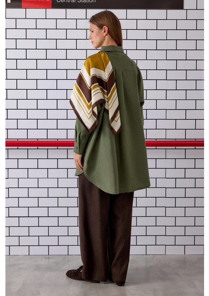 Reglan Kol Basic Gömlek Orman Yeşili fırsatları