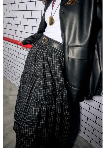 Kareli Bohem Etek Siyah fiyatları