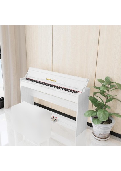 Cremonıa 58817 Wh Dijital Piyano, Beyaz, 88 Tuş