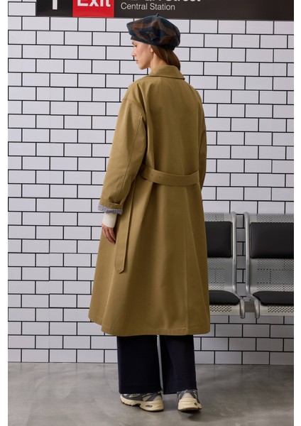 Minimal Trençkot Zeytin fırsatları