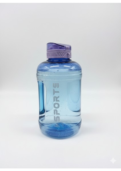 2200 ml Sporcu Su Matarası - Bpa'sız Fitness Salon ve Outdoor Kullanım Şişesi