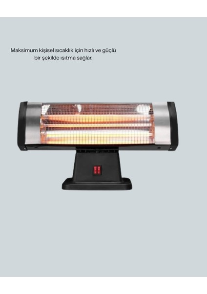 Buğz Sessiz Çalışan Quartz Tüp Infrared Isıtıcı 1800W fiyatları