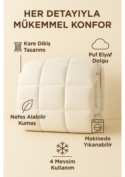 Luxesleep Tek Kişilik Microfiber Yorgan fırsatları