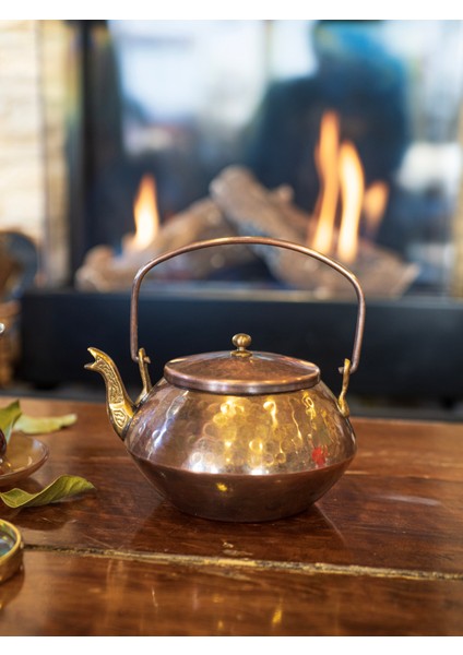 Bakır Zen Demlik Çekiç Dövme Oksit Renk No:2 indirimleri