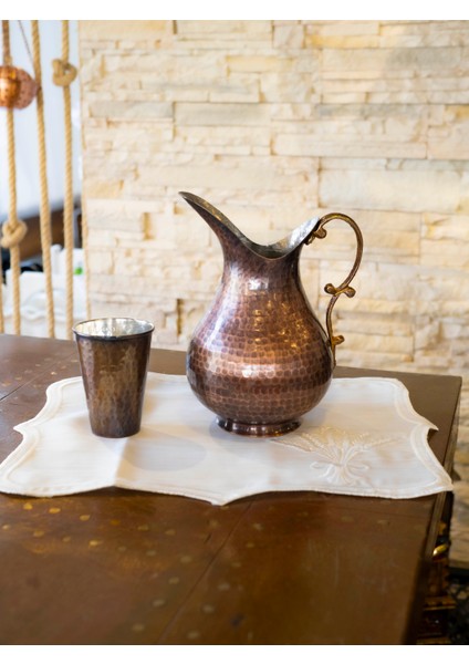 Bakır Sürahi Ördek Model Oksit Renk fiyatları