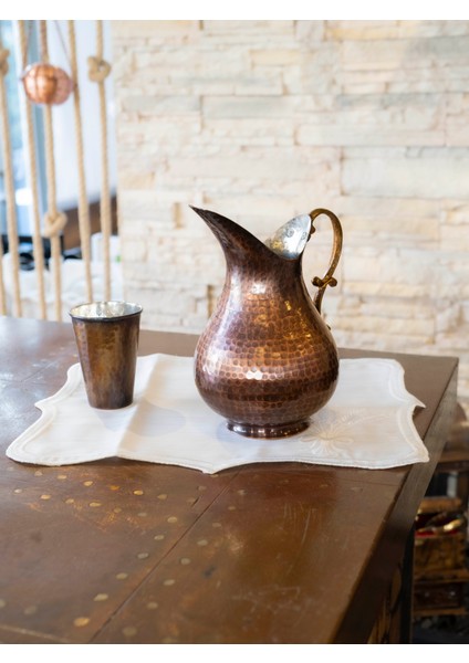 Bakır Sürahi Ördek Model Oksit Renk modelleri