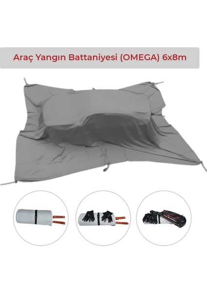Nivofire Araç Yangın Battaniyesi-6MX8M - OMEGA