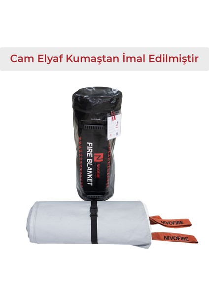 Nivofire Araç Yangın Battaniyesi-6MX8M - OMEGA