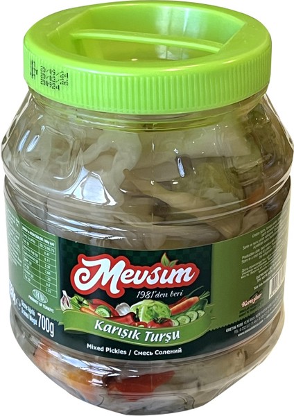 Karışık Turşu 1350 gr x 2 Adet fiyatları