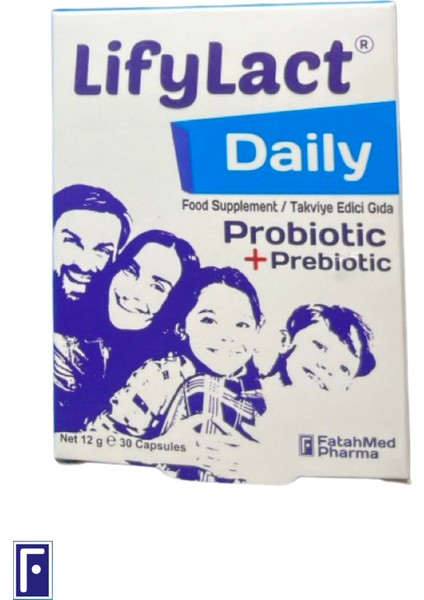 Daily Probiyotik Prebiyotik 30 Kapsül Günlük Probioyotik
