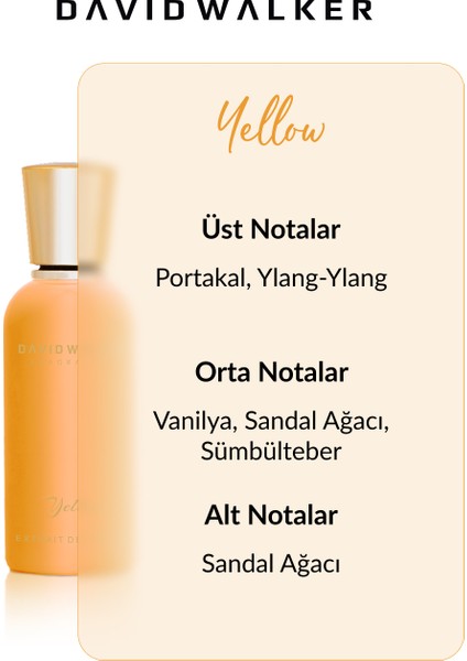 Special Yellow Kadın - Erkek Parfüm 50 ml fiyatları