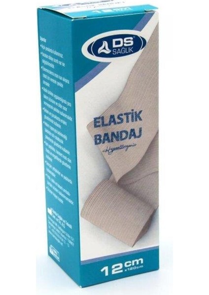 Elastik Bandaj Metal Kopçalı 12X120 cm