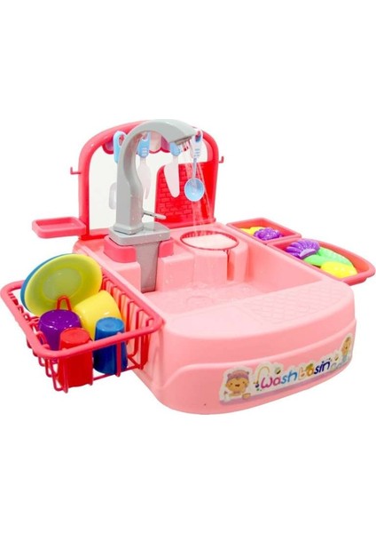 Pilli Mutfak Lavabosu Kırmızı 216-B