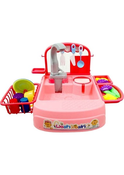 Pilli Mutfak Lavabosu Kırmızı 216-B fiyatları