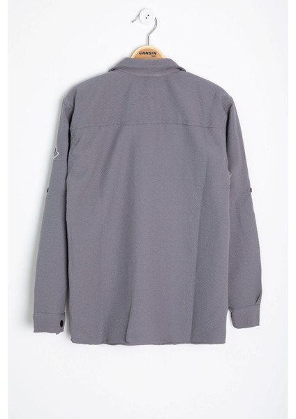 Füme Erkek Çocuk Jogger Gömlekli Tişörtlü 2li Takım 20400 indirimleri