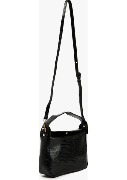 Kroko Görünümlü Omuz Askılı Çapraz Çanta fiyatları