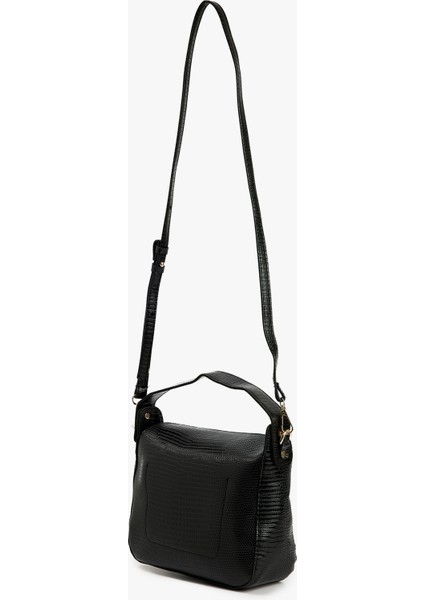 Kroko Görünümlü Omuz Askılı Çapraz Çanta modelleri