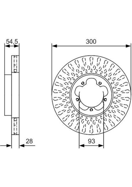 Fren diski; ön FORD Transit FT 330 2.3i 4/2006 - 9/2011 107 kW GZF... indirimleri
