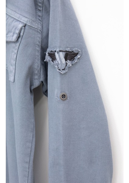 Indigo Keten Gömlekli Bisiklet Yaka Baskılı Tişörtlü Erkek Çocuk 2li Takım 20259 fiyatları