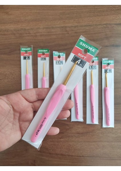 Pembe Yumşak Saplı Silikon Tığ fırsatları