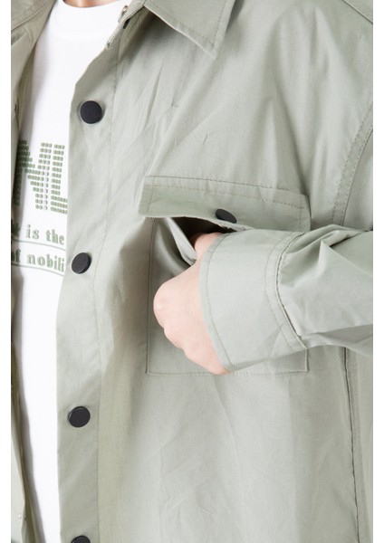 Haki Gömlek Tişörtlü Erkek Çocuk 2'li Takım 20127 modelleri