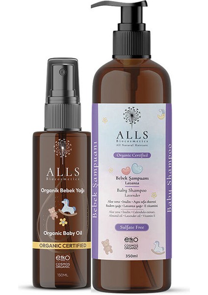 Organik Bebek Bakım Seti 2