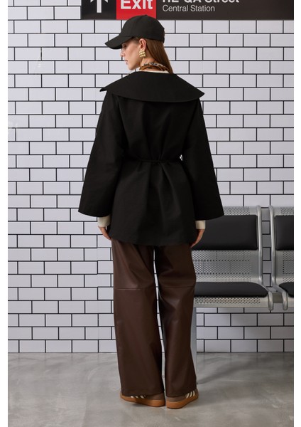 Kimono Ceket Siyah modelleri