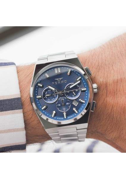 FM43027A3 Çelik Kordonlu Erkek Kol Saati