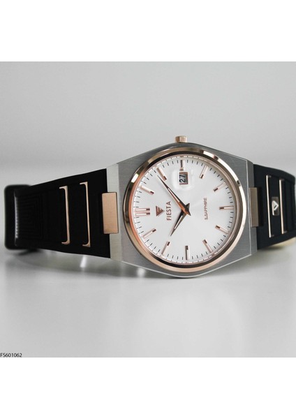 FS601062 Silikon Kordonlu Erkek Kol Saati
