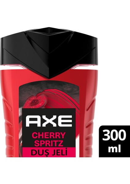 Premium Collection Duş Jeli Cherry Spritz 3 In 1 Vücut Saç Yüz 300 ml