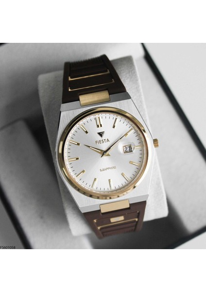 FS601058 Silikon Kordonlu Erkek Kol Saati fiyatları