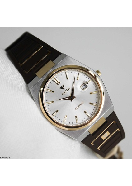 FS601058 Silikon Kordonlu Erkek Kol Saati modelleri