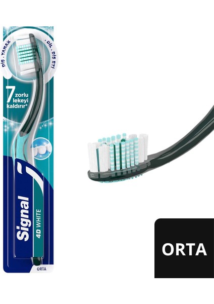 4d White Expert Diş Fırçası Orta