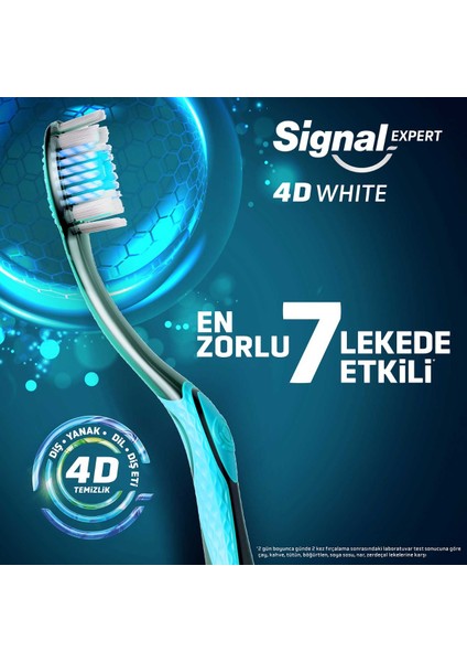 4d White Expert Diş Fırçası Orta modelleri