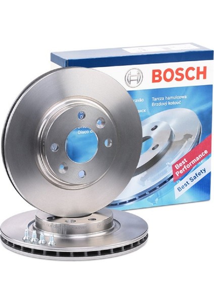 Fren Diski; Ön Takım (2 Adet) Dacia Sandero 1.5 Dci 8/2015 - 12/2018 66 Kw B8 K9K 626