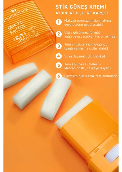 Glow Up, Tüm Ciltler Için Aydınlık 50+ Spf Stick Güneş Koruyucu 19 gr fırsatları