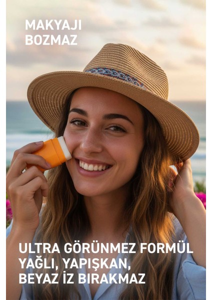 Glow Up, Tüm Ciltler Için Aydınlık 50+ Spf Stick Güneş Koruyucu 19 gr