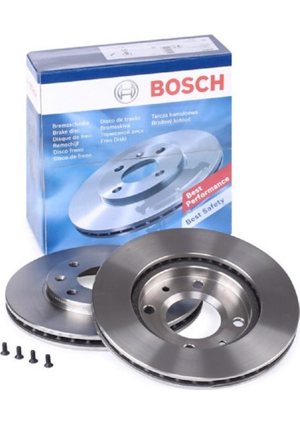 Fren Diski; Ön Takım (2 Adet) Peugeot 206 1.4 Hdi 9/2001 - 2/2009 50 Kw T1 8h...