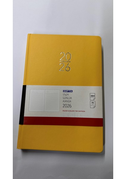 Ajanda Ajanda Ajanda 2026 Ajanda Gıpta 14*20 Günlük 100-ECK 2026