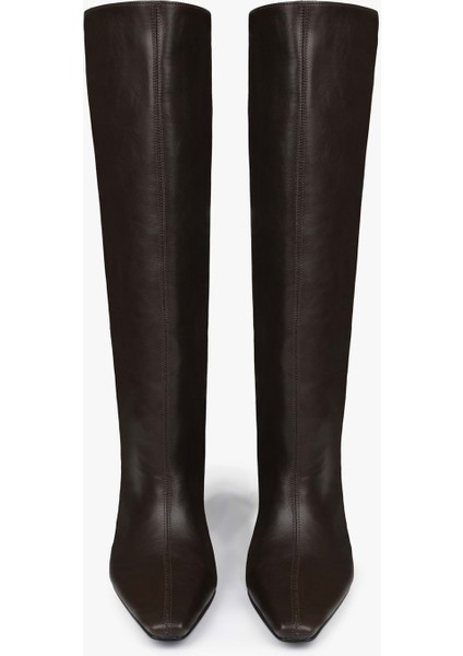 Kadın Amira Kahve Cilt Çizme modelleri