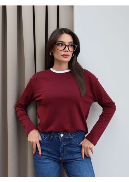 Yaka Şeritli Uzun Kol Body fiyatları
