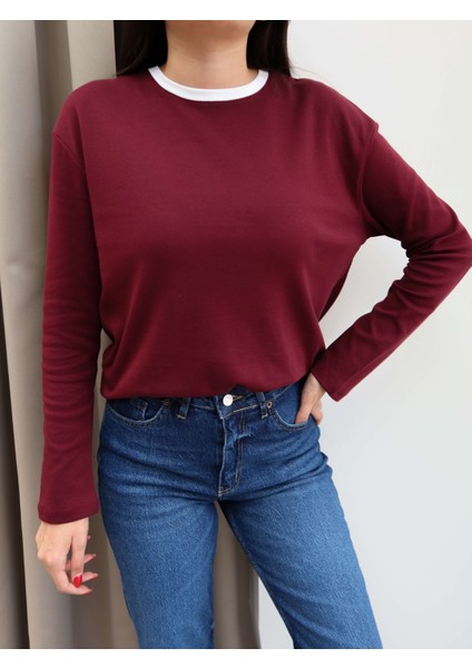 Yaka Şeritli Uzun Kol Body modelleri
